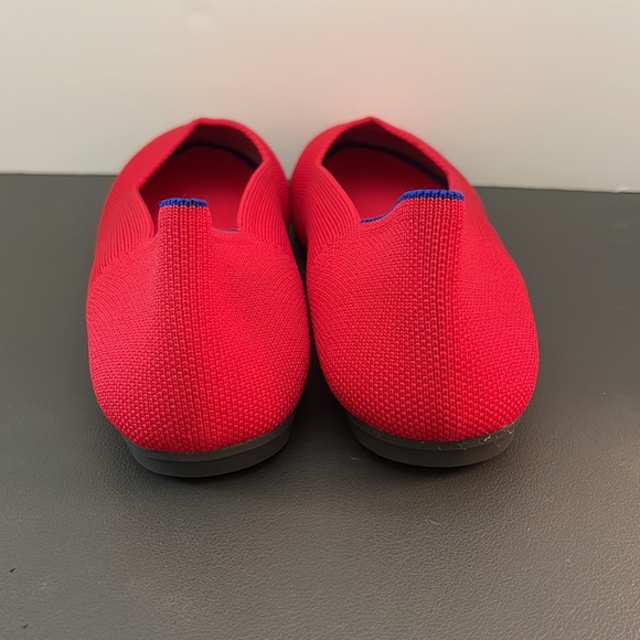 Red, Round Toe Rothy's Flats - Picture 5 of 14